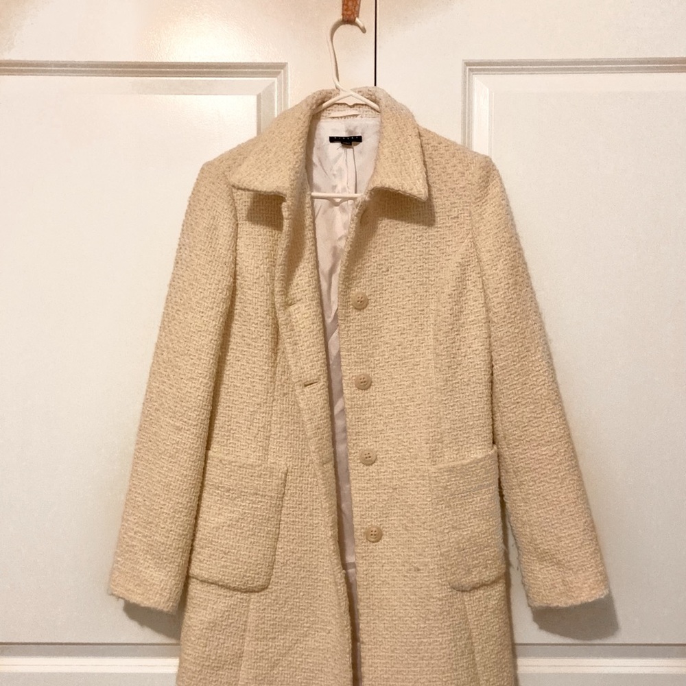 Sisley Woven Cream Coat